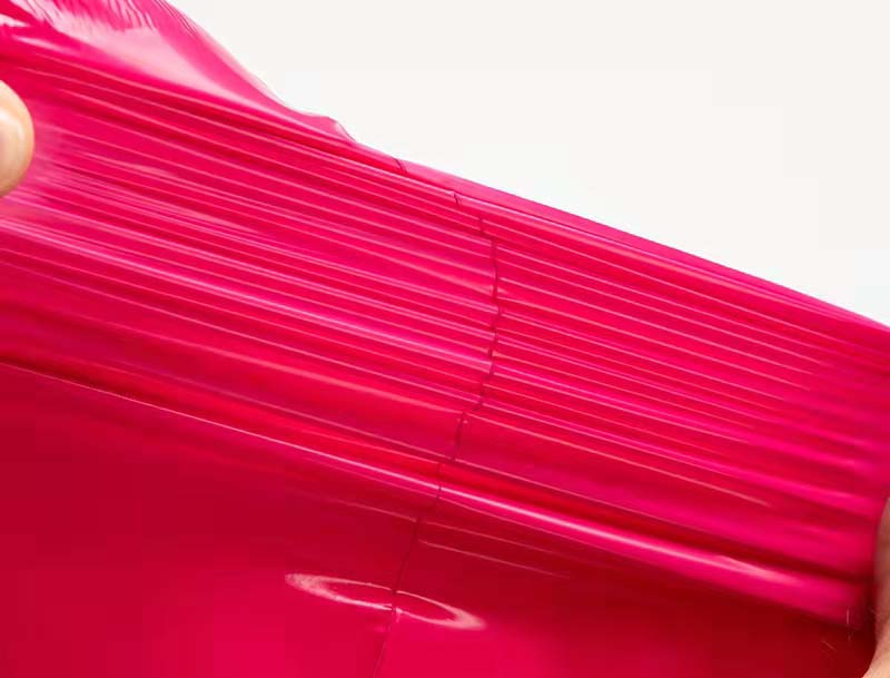 东丰玫红色快递袋-05