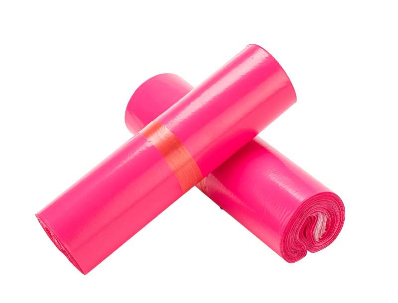 东丰玫红色快递袋-02